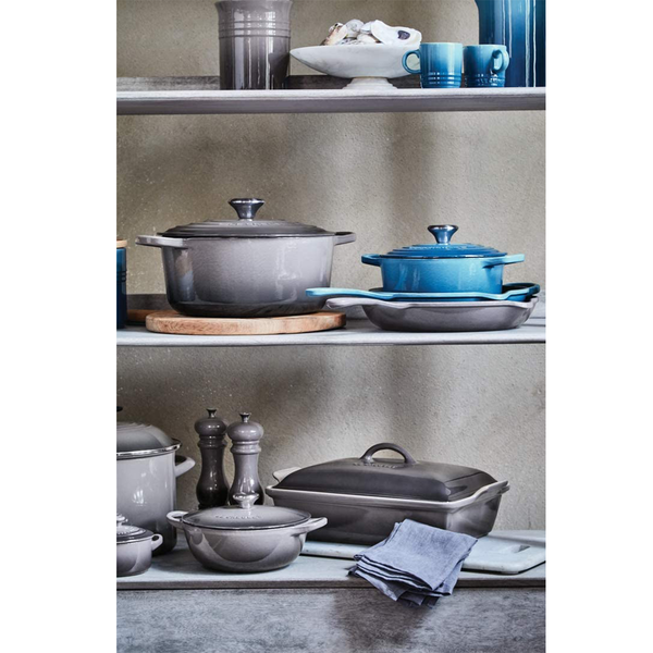 Le Creuset 10.25" (1-3/4 qt.) 10.25" Signature Iron Handle Skillet - Oyster