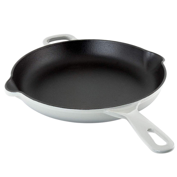Chantal Round Cast Iron 10'' Skillet - Fade Grey