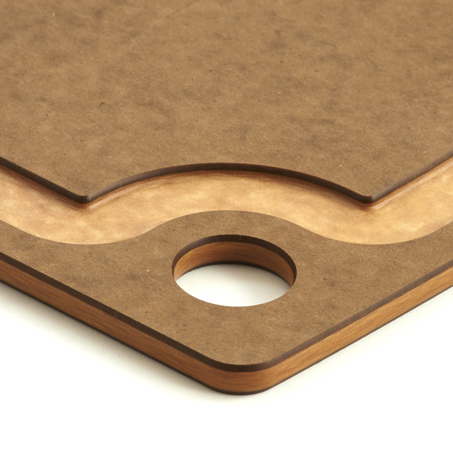 Epicurean Kitchen Series Wood Fiber Cutting Board, Nutmeg, 17.5 inch × 13  inch