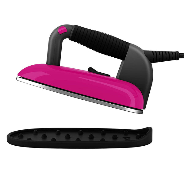 Laurastar Lift Plus Steam Iron in Pinky Pop: Swiss Engineered 3-in-1 Steam Generator That Irons, Steams, and Purifies Your Clothes