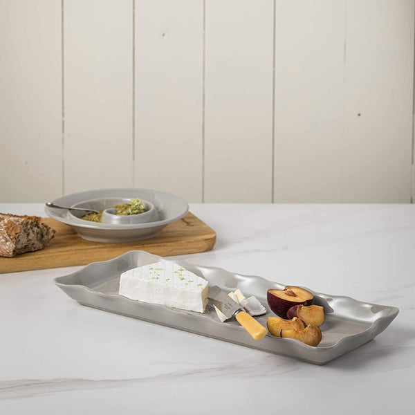 CASAFINA RECTANGULAR TRAY - GRAY