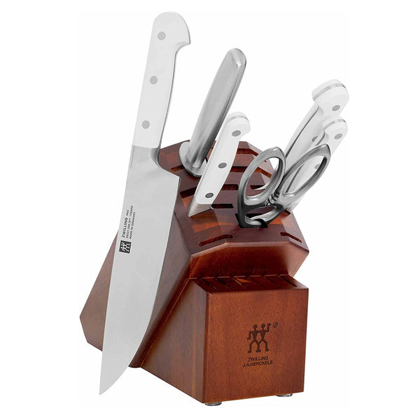 ZWILLING Pro Le Blanc 7-pc Knife Block Set