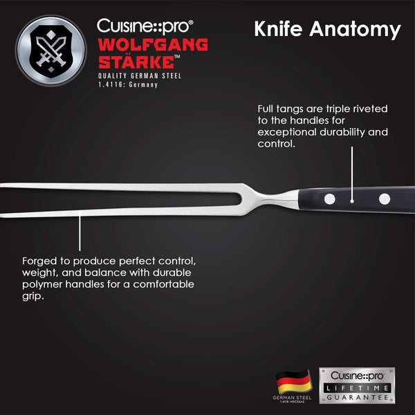 CUISINE PRO WOLFGANG STARKE CARVING FORK 17CM