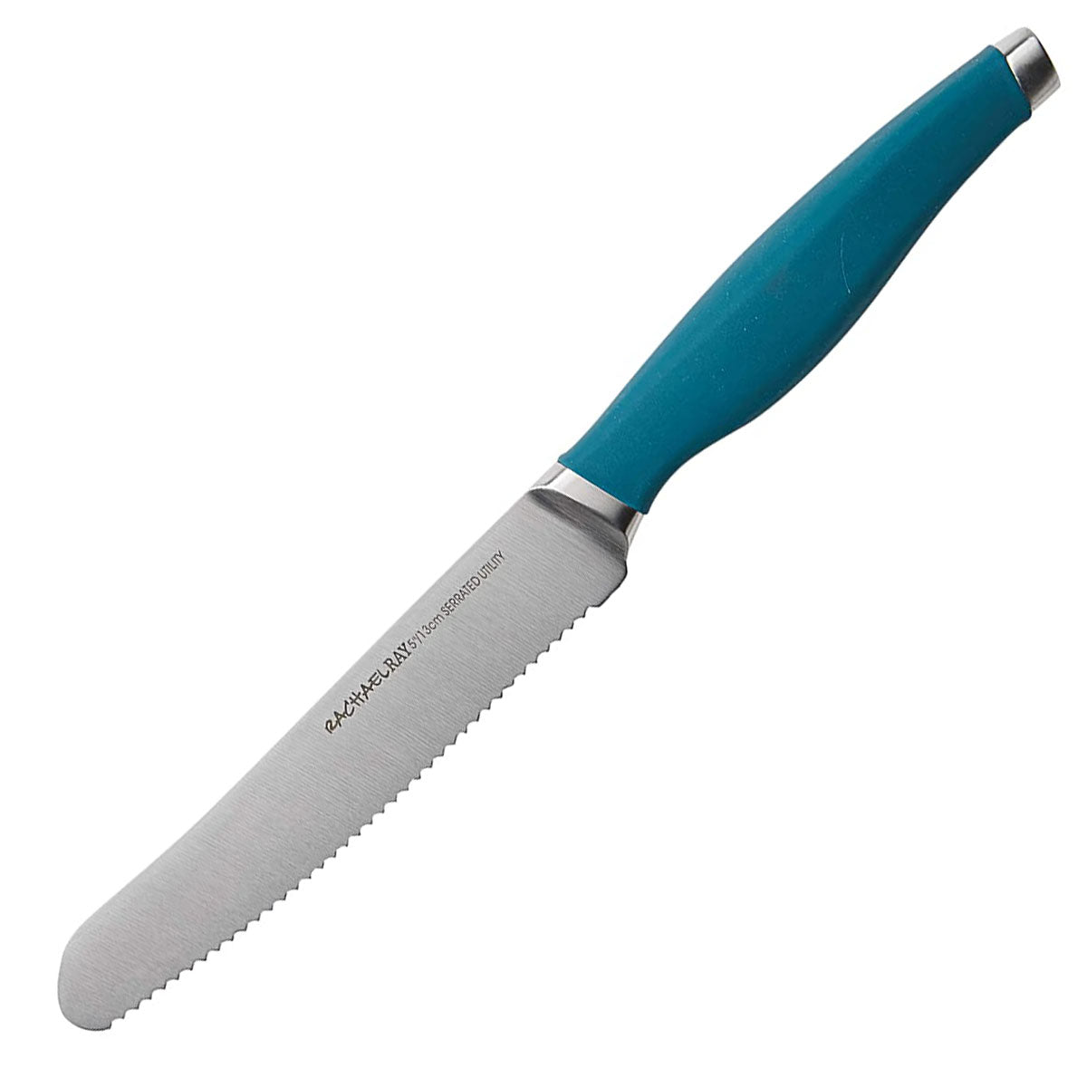 Rachael Ray 2pc Stainless Steel Utility Knife Set Teal
