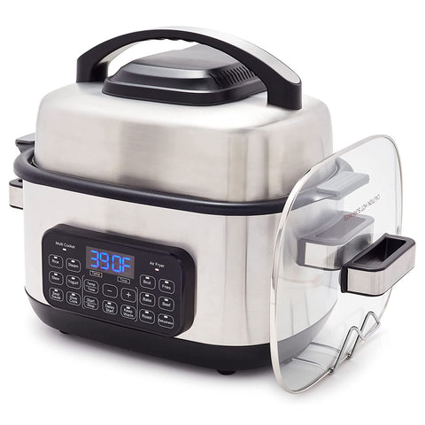 GreenPan Stainless Steel 13-in-1 Air Fryer Slow Cooker & Grill