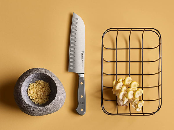 Wusthof Classic 7" Santoku - Velvet Oyster
