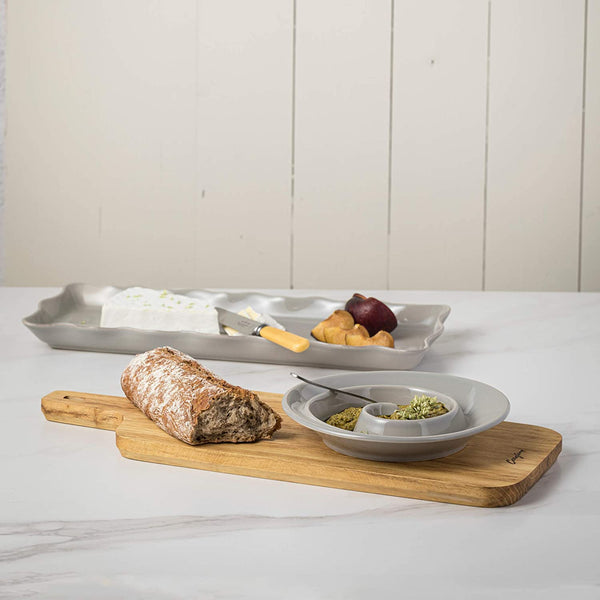 CASAFINA RECTANGULAR TRAY - GRAY