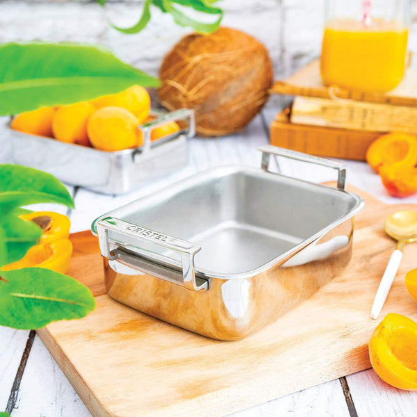 CRISTEL, 4" Mini 18-10 stainless steel Roaster - Extra