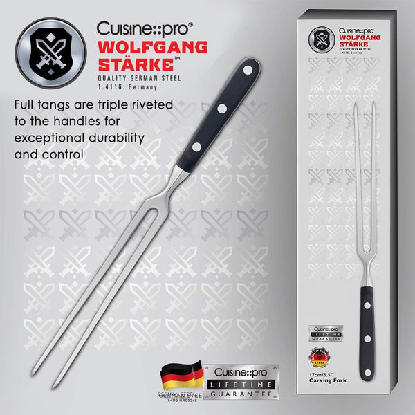 CUISINE PRO WOLFGANG STARKE CARVING FORK 17CM
