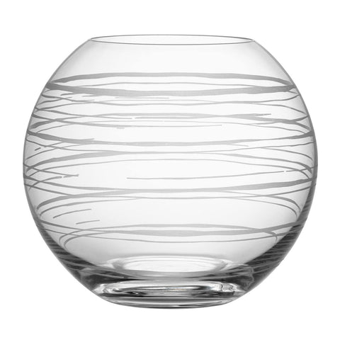 Orrefors Graphic Medium Round Vase