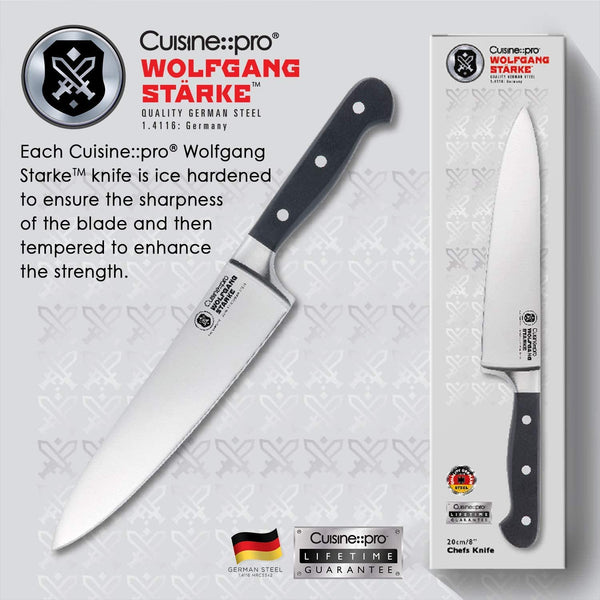 CUISINE PRO WOLFGANG STARKE CHEFS KNIFE 20CM