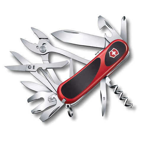 Victorinox Swiss Army 85 mm Evogrip S557 Medium Pocket Knife, Red