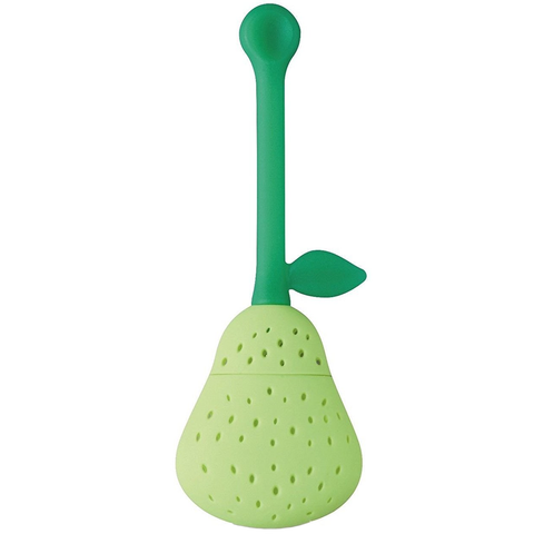ZEAL PERFECT TEA SILICONE TEA INFUSER / STEEPER - LIME GREEN
