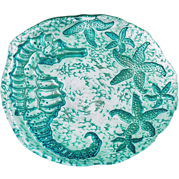 AMICI HOME AMALFI SIDE PLATE SEAHORSE
