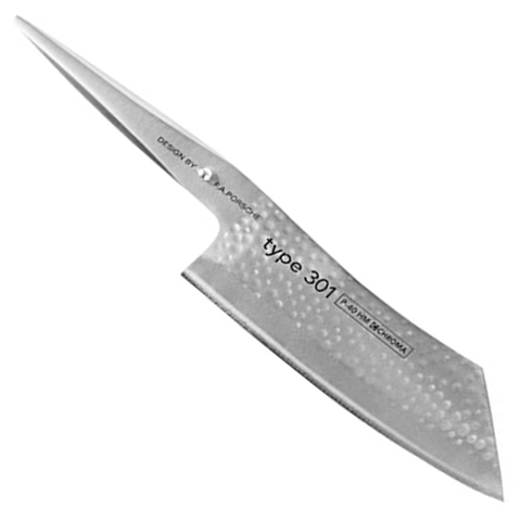Chroma Type 301 7.25-Inch Hammered Hakata Knife