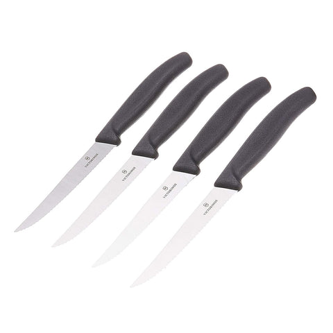 Victorinox Swiss Classic 4Pc 4.5" Serrated Spear Point Steak Knife Set