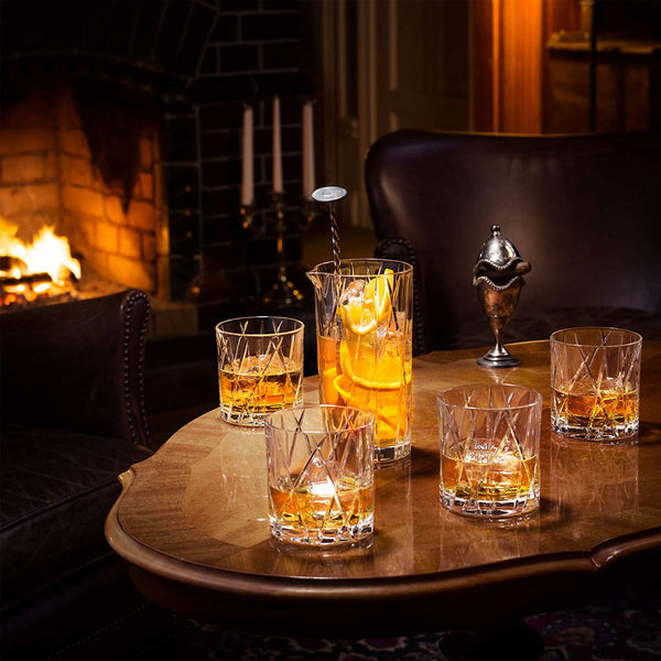 Orrefors City Mixing Glass with bar Spoon, Clear