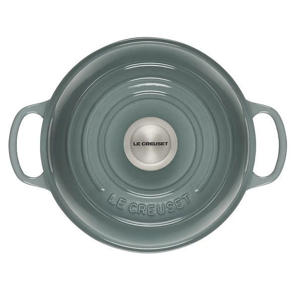 Le Creuset 9.5" (1.75 qt.) Signature Bread Oven - Sea Salt