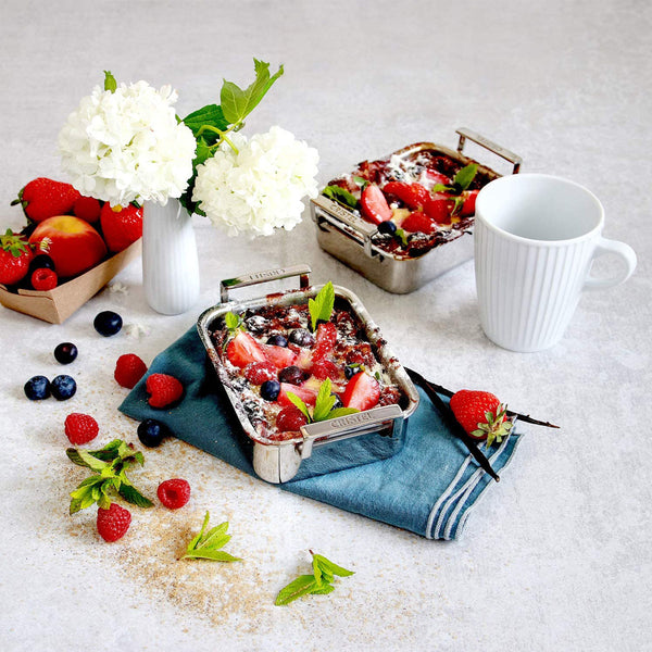 CRISTEL, 4" Mini 18-10 stainless steel Roaster - Extra