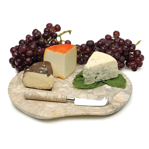 RSVP International 2-pc. Fossil Cheese Board