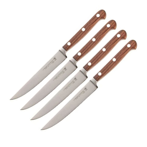 J. A. Henckels International Stainless Steel Traditional Steak Knives, Set of 4