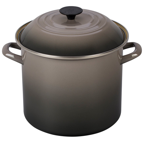 LE CREUSET 10-QUART STOCKPOT - OYSTER