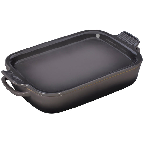 Le Creuset Rectangular 2.75-Quart Dish With Platter Lid - Oyster