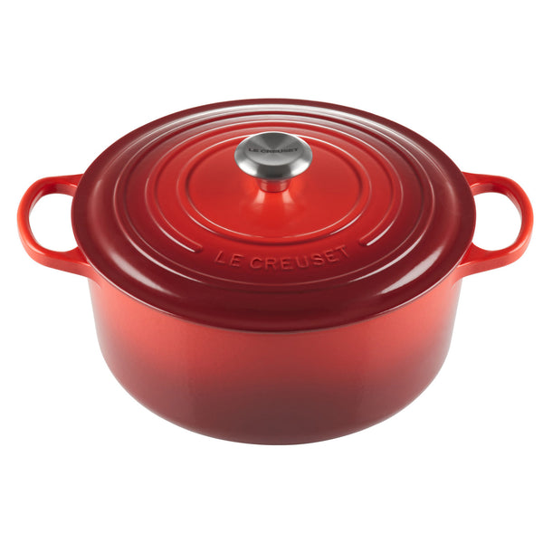 Le Creuset 7.25 qt. Signature Round Dutch Oven - Cerise