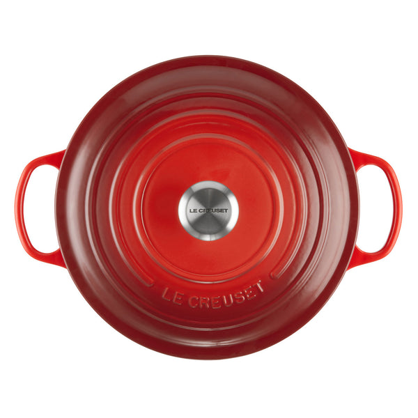 Le Creuset 7.25 qt. Signature Round Dutch Oven - Cerise