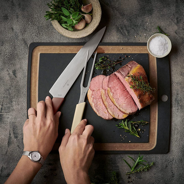 Victorinox Carving, Swiss Modern, 6" Carving Fork, Almond-Beige