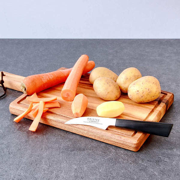 CRISTEL, 1.4116 grade stainless Steel Bird's Beak Knife, Perfectly balanced, Cristel X Marttiini, 3".