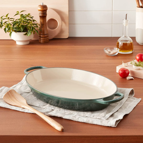Le Creuset 3 qt. Signature Oval Baker - Artichaut