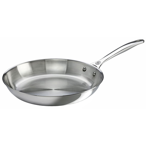 LE CREUSET 8'' STAINLESS STEEL FRY PAN