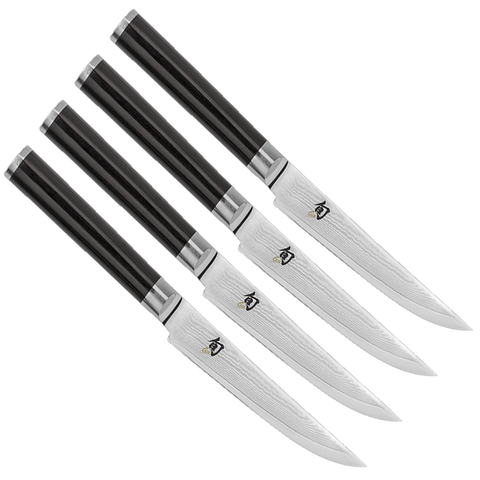 SHUN CLASSIC 4-PIECE STEAK KNIFE SET