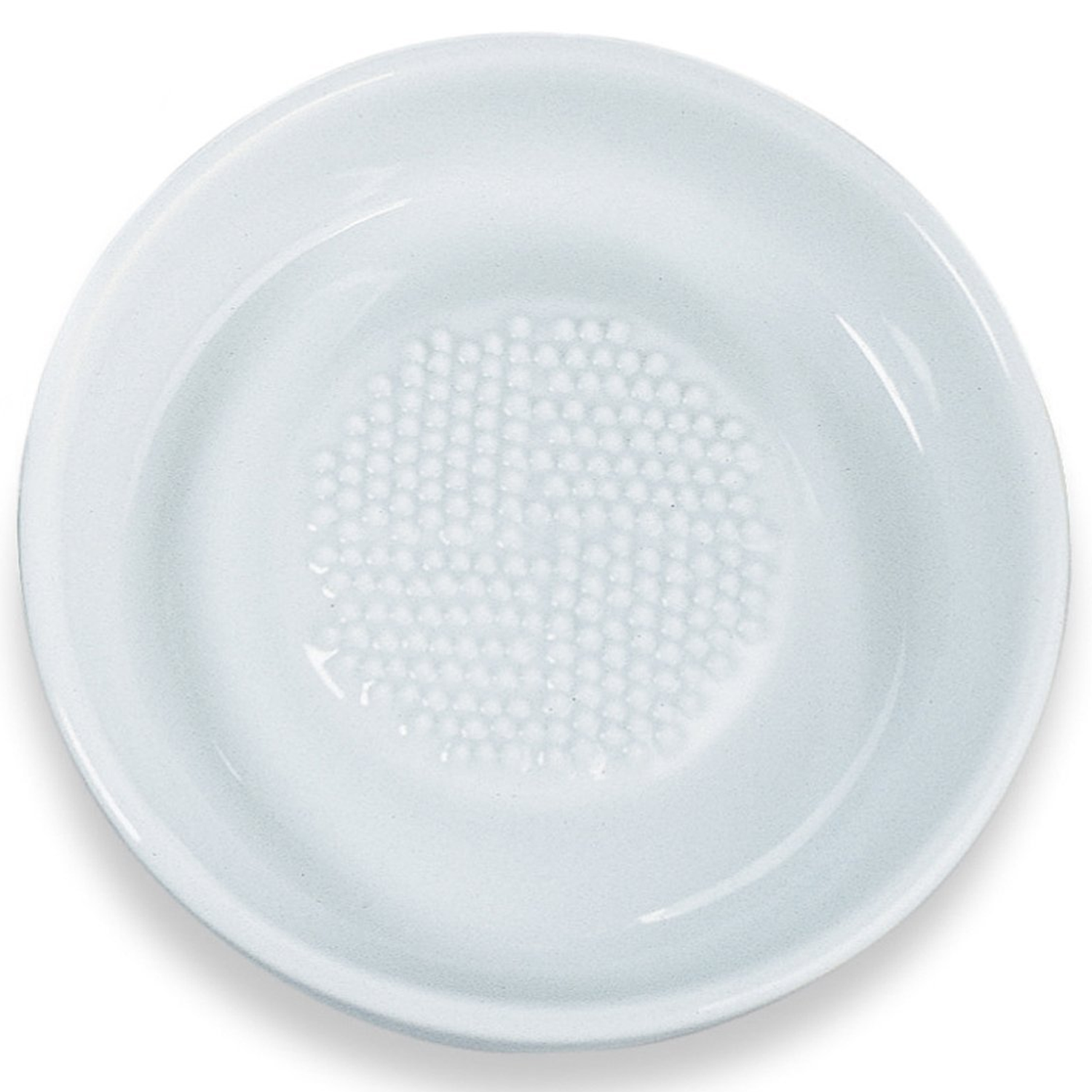 The Grate Plate Ceramic Grater: White