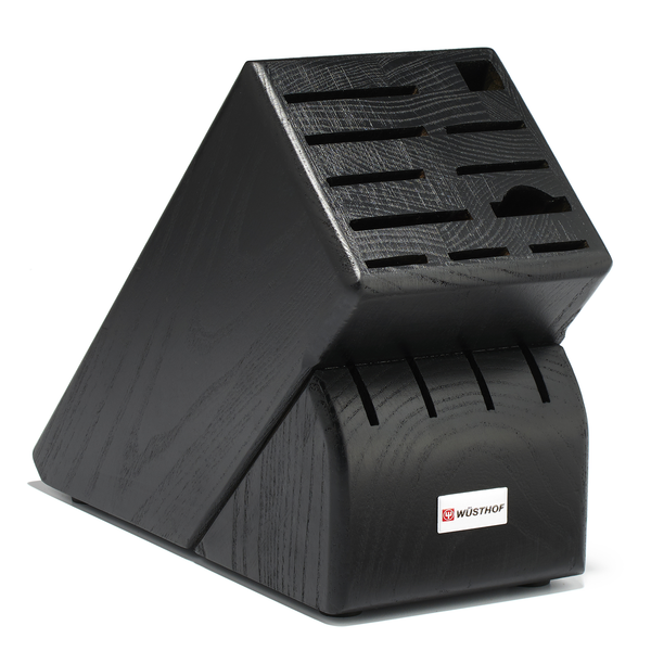 WUSTHOF 15-SLOT KNIFE BLOCK - BLACK