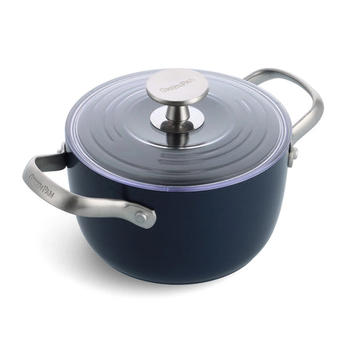 GREENPAN 2-QUART RICE AND GRAINS COOKER - TWILIGHT