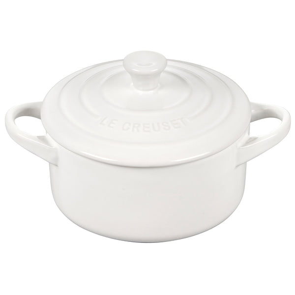 Le Creuset 14 oz. Mini Round Cocotte - White