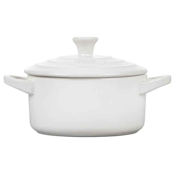 Le Creuset 14 oz. Mini Round Cocotte - White