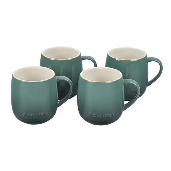 Le Creuset 13 oz. / 380ml Set of 4 Heritage Mugs - Artichaut