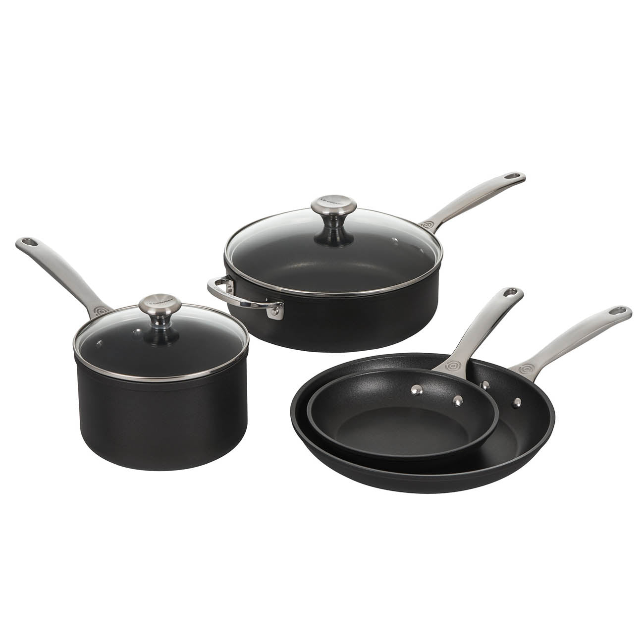 Toughened Nonstick PRO 6-Piece Cookware Set