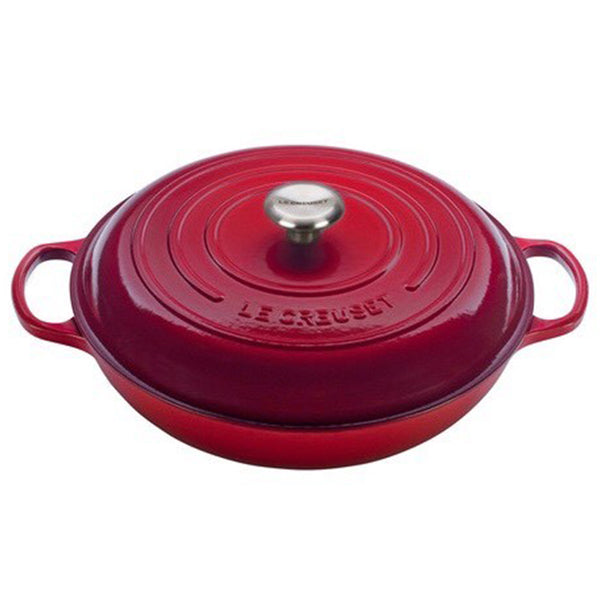Le Creuset 5-Quart Braiser - Cerise