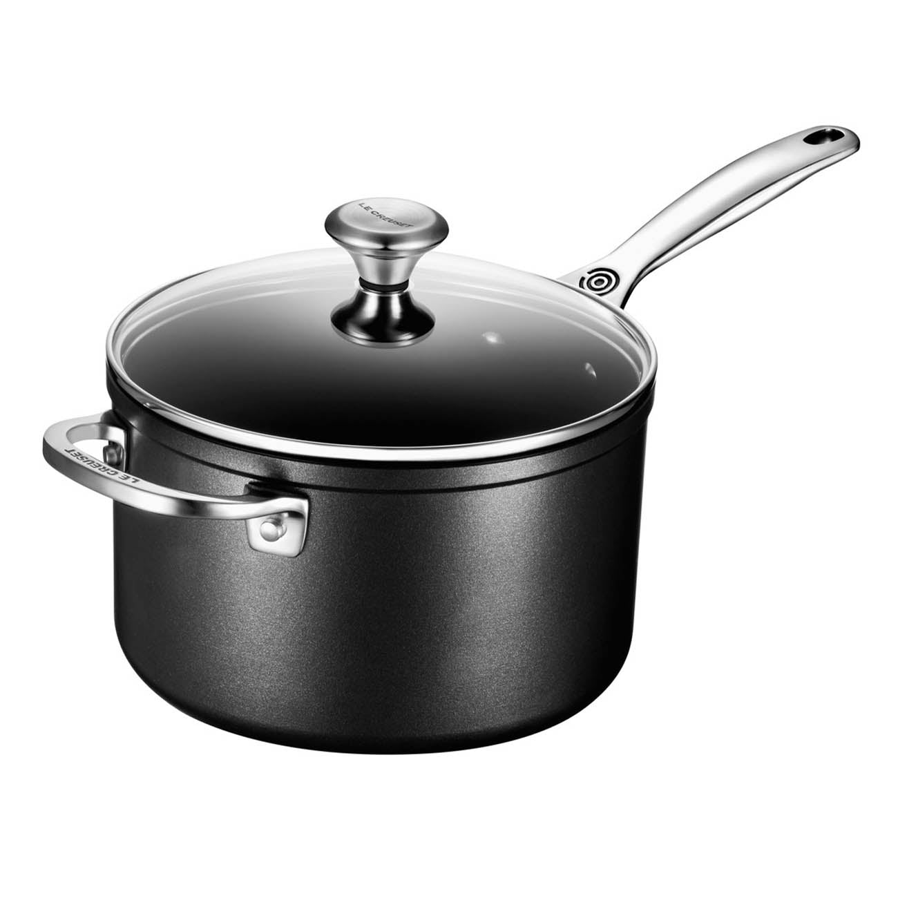 Stainless Steel Saucepan with Glass Lid, Professional Sauce Pan