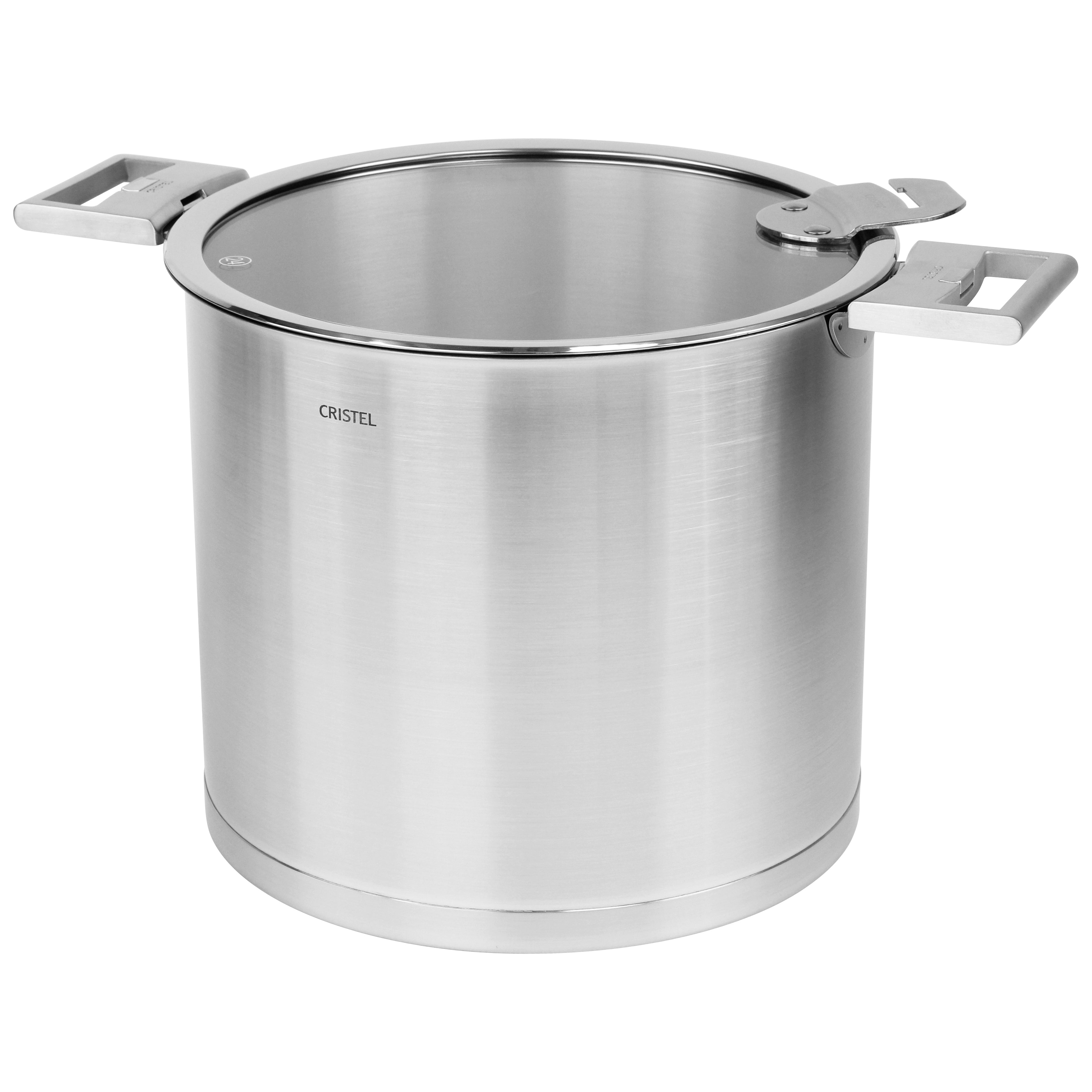 Swiss Diamond Nonstick Clad 7.9 qt. Stock Pot with Lid