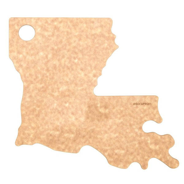 EPICUREAN STATE SHAPES 12"×11" CUTTING BOARD - LOUISIANA
