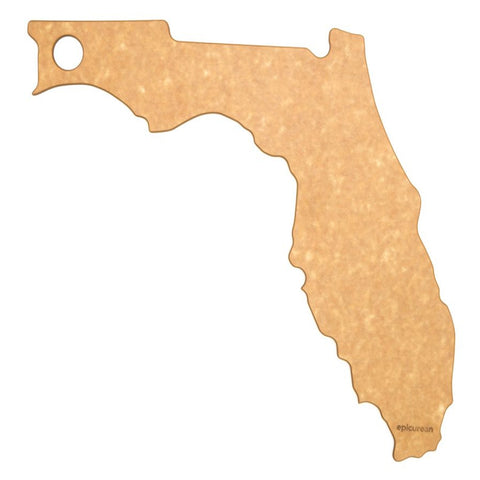EPICUREAN STATE SHAPES 15" × 13.5" CUTTING BOARD - FLORIDA