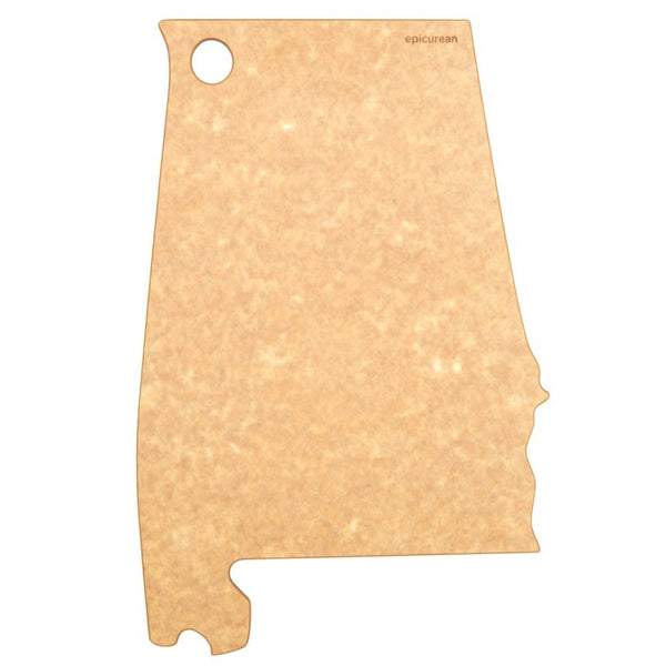 EPICUREAN STATE SHAPES 15" × 9" CUTTING BOARD - ALABAMA