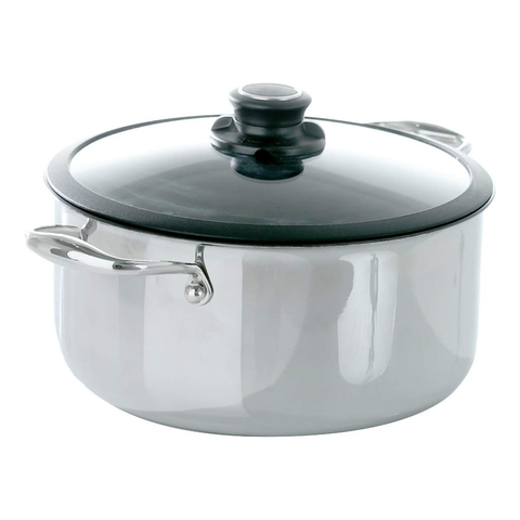 FRIELING BLACK CUBE™ 7.5-QUART STOCKPOT WITH LID