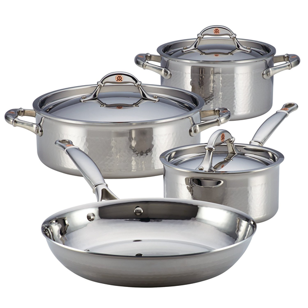Ruffoni Symphonia Prima 7-Piece Cookware Set - Stainless Steel
