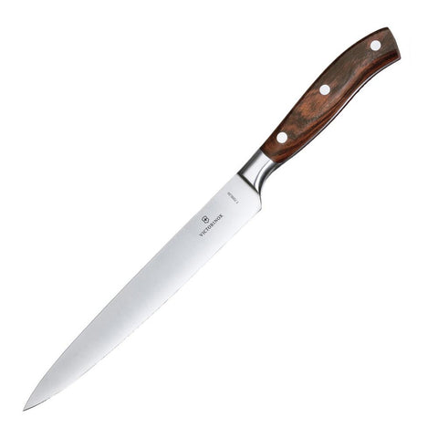 VICTORINOX ROSEWOOD FORGED 8'' CARVING KNIFE